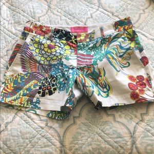 Trina Turk Multi Color Shorts Size 2